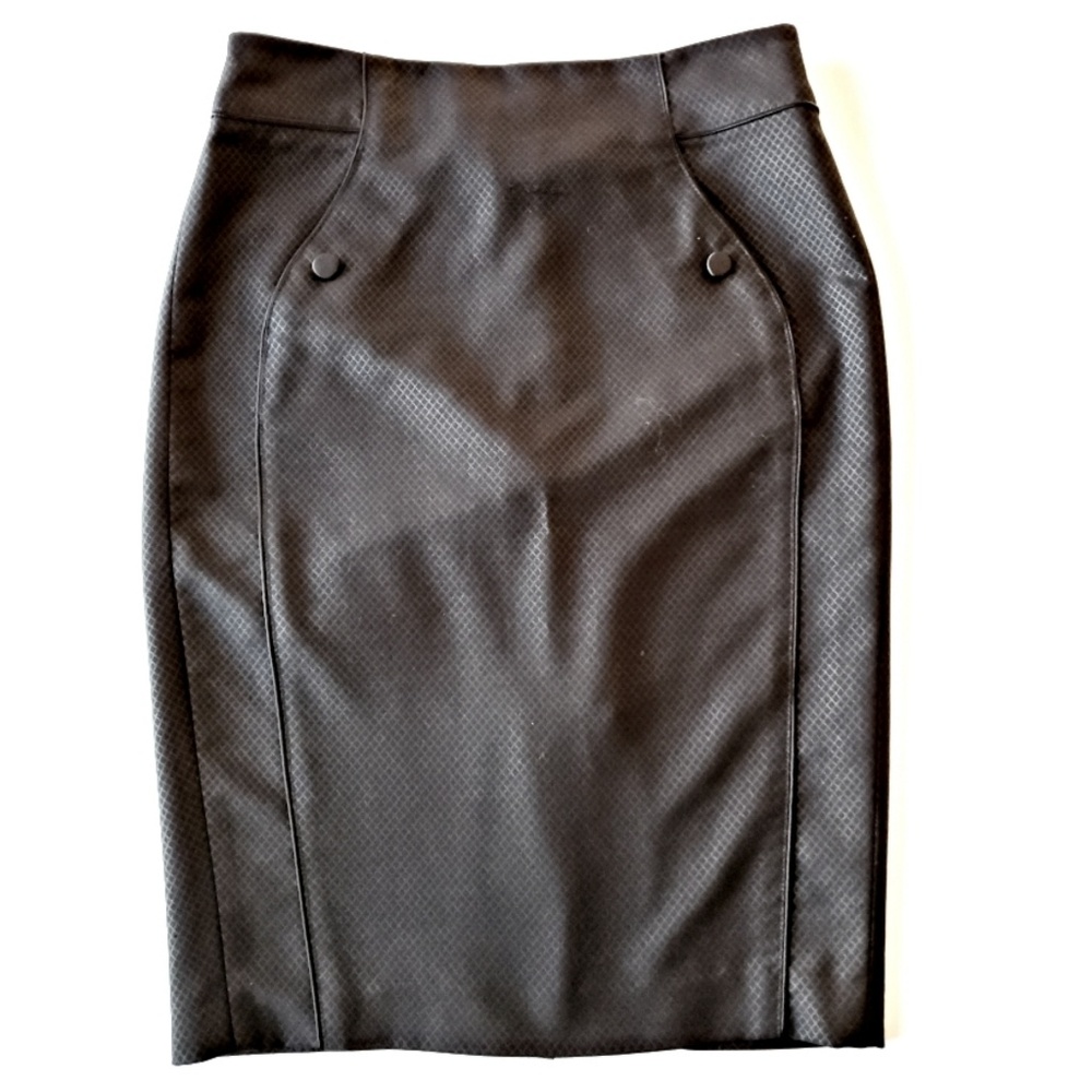 bebe Black Pencil Skirt